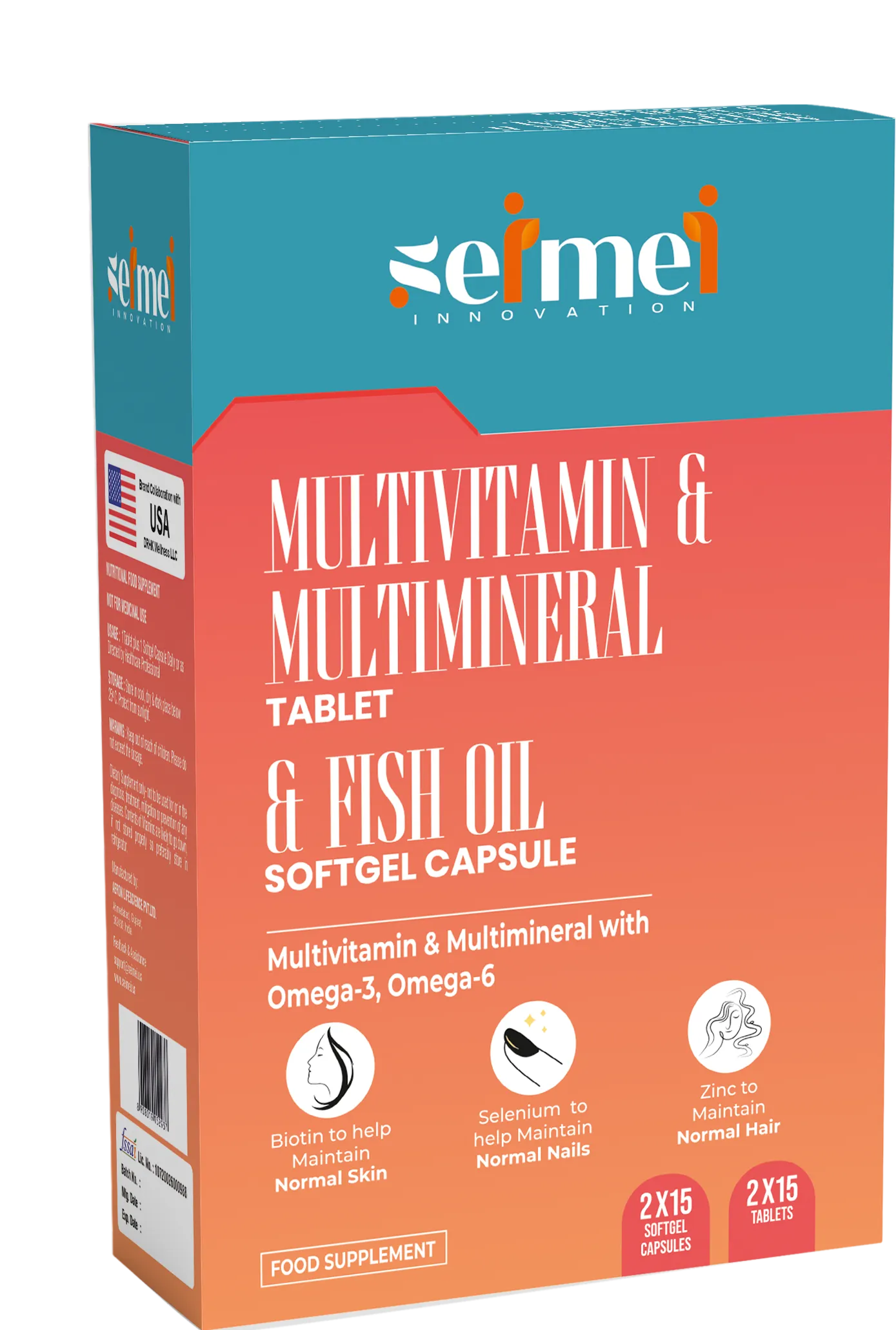 Multivitamin & Mineral & Fishoil - View 1