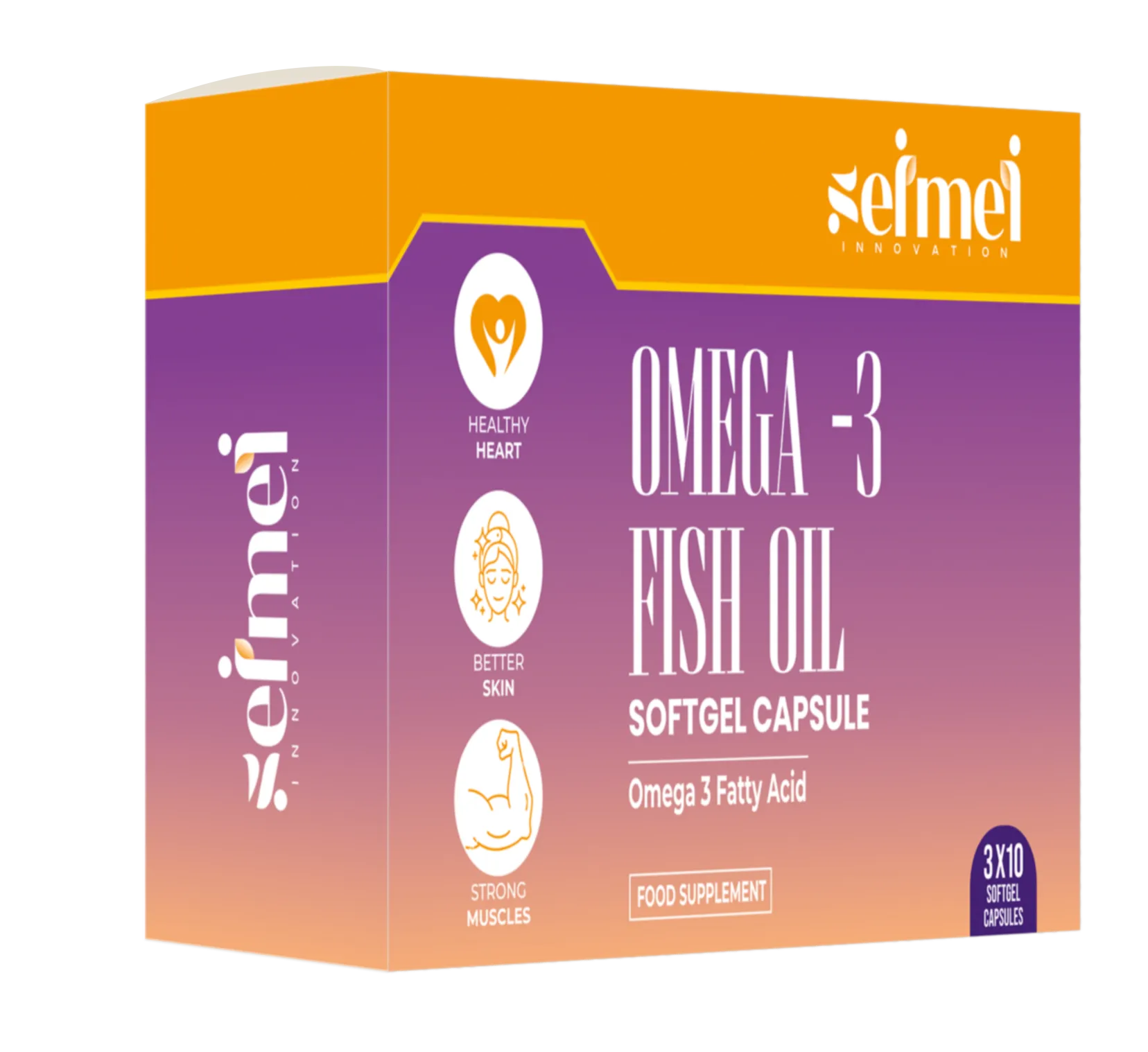 Omega 3 Softgel Capsule - View 1